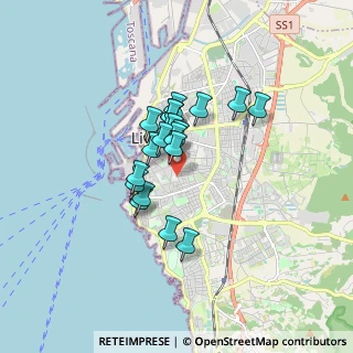 Mappa Via Giovanni Marradi, 57126 Livorno LI, Italia (1.2015)