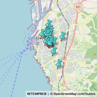 Mappa Via Giovanni Marradi, 57125 Livorno LI, Italia (0.876)