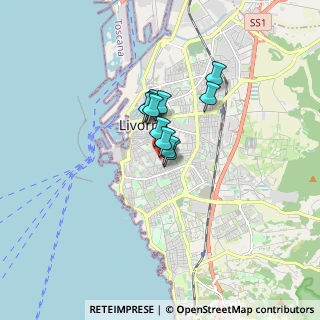 Mappa Via Giovanni Marradi, 57125 Livorno LI, Italia (0.93636)