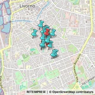Mappa Via Giovanni Marradi, 57125 Livorno LI, Italia (0.242)