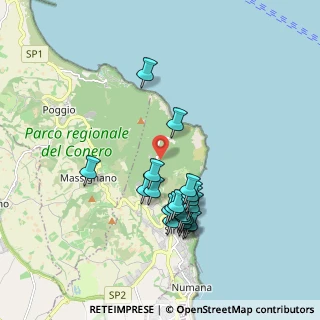 Mappa Via Monte Conero, 60020 Sirolo AN, Italia (1.774)