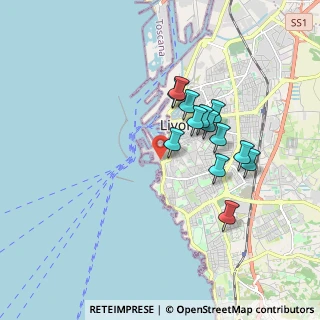 Mappa Benetti southgate, 57126 Livorno LI, Italia (1.53846)