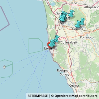Mappa Benetti southgate, 57126 Livorno LI, Italia (16.99545)