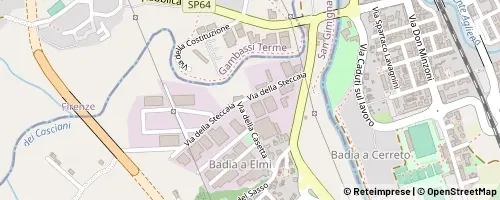 Mappa San Gimignano