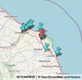 Mappa Via Scataglini, 60131 Ancona AN, Italia (9.84563)