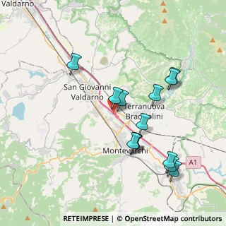 Mappa E35, 52028 San Giovanni Valdarno AR, Italia (3.93231)