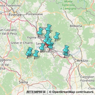 Mappa E35, 52028 San Giovanni Valdarno AR, Italia (9.28923)