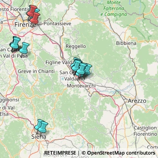 Mappa E35, 52028 San Giovanni Valdarno AR, Italia (18.492)