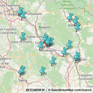 Mappa E35, 52028 San Giovanni Valdarno AR, Italia (18.30632)
