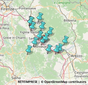 Mappa Viale Europa, 52028 Terranuova Bracciolini AR, Italia (10.25533)