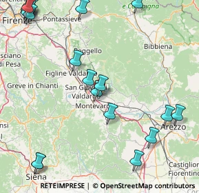 Mappa Viale Europa, 52028 Terranuova Bracciolini AR, Italia (24.283)