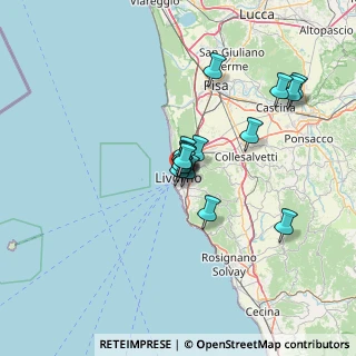 Mappa Via Santa Giulia, 57125 Livorno LI, Italia (10.284)