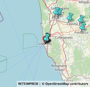 Mappa Via Santa Giulia, 57123 Livorno LI, Italia (23.905)