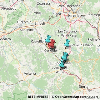 Mappa Via Pablo Neruda, 50052 Certaldo FI, Italia (8.71667)