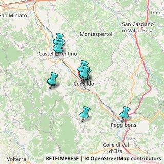 Mappa Via Pablo Neruda, 50052 Certaldo FI, Italia (5.68545)
