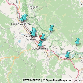 Mappa Via Dante Alighieri, 52028 Terranuova Bracciolini AR, Italia (7.02182)