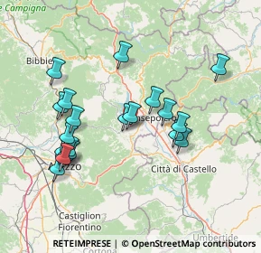 Mappa Strada provinciale 43 della Libbia, 52031 Anghiari AR, Italia (15.08)