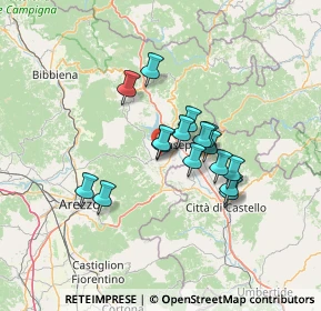 Mappa Strada provinciale 43 della Libbia, 52031 Anghiari AR, Italia (10.4025)