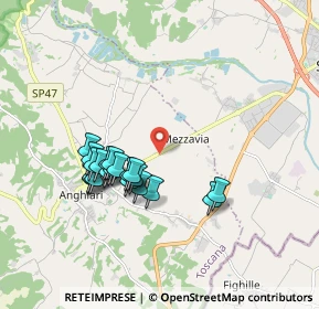 Mappa Strada provinciale 43 della Libbia, 52031 Anghiari AR, Italia (1.6665)