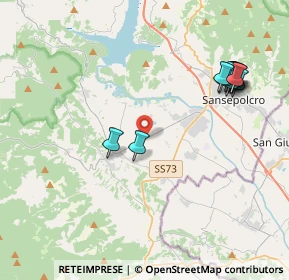 Mappa Strada provinciale 43 della Libbia, 52031 Anghiari AR, Italia (4.59182)
