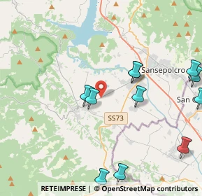 Mappa Strada provinciale 43 della Libbia, 52031 Anghiari AR, Italia (5.04636)
