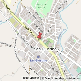 Mappa Via Toscana, 9, 06016 San Giustino, Perugia (Umbria)