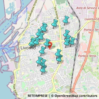 Mappa Via Gramsci Antonio, 57125 Livorno LI, Italia (0.7815)