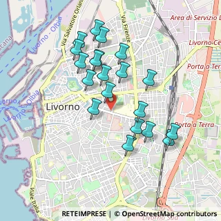 Mappa Via Gramsci Antonio, 57125 Livorno LI, Italia (0.9005)