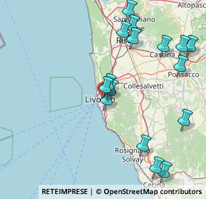 Mappa Via Gramsci Antonio, 57125 Livorno LI, Italia (18.6925)