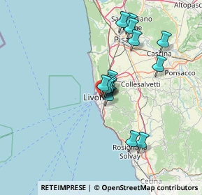 Mappa Via Francesco Chiusa, 57125 Livorno LI, Italia (11.602)