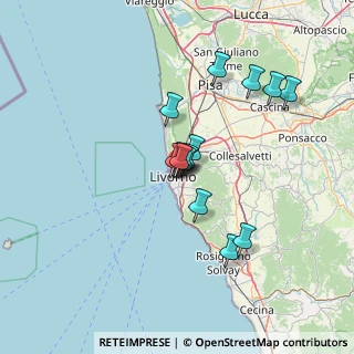 Mappa Via Gramsci Antonio, 57125 Livorno LI, Italia (11.16786)