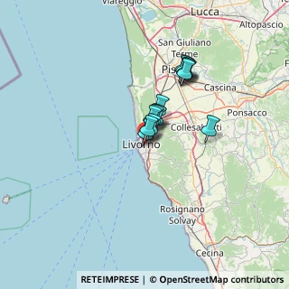 Mappa Via Gramsci Antonio, 57125 Livorno LI, Italia (8.55857)