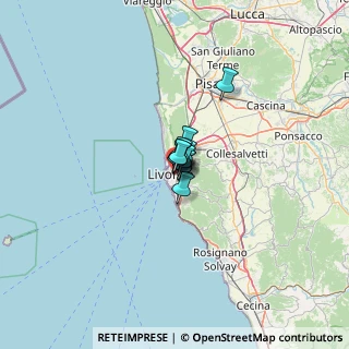 Mappa Via Gramsci Antonio, 57125 Livorno LI, Italia (3.02455)
