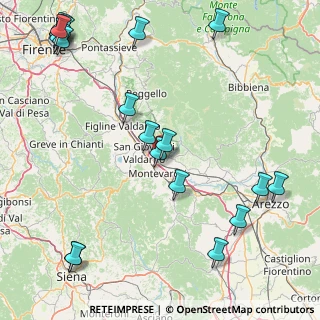 Mappa Via M.ri della Libertà, 52028 Terranuova Bracciolini AR, Italia (24.077)