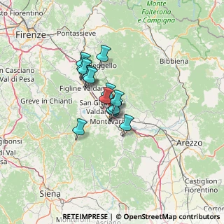 Mappa Via M.ri della Libertà, 52028 Terranuova Bracciolini AR, Italia (8.71067)