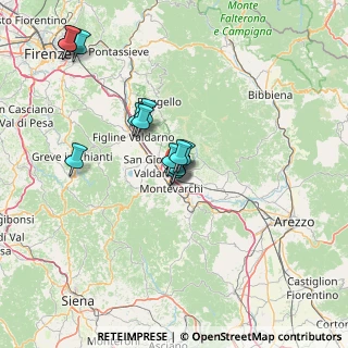 Mappa Via Alcide De Gasperi, 52028 Terranuova Bracciolini AR, Italia (12.19538)