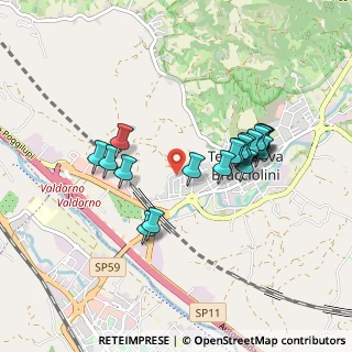 Mappa Via Alcide De Gasperi, 52028 Terranuova Bracciolini AR, Italia (0.8325)