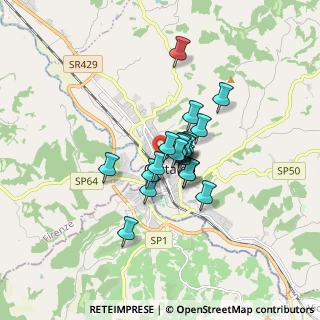 Mappa Via Cesare Battisti, 50052 Certaldo FI, Italia (1.088)