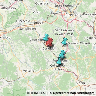 Mappa Via Lenzoni, 50052 Certaldo FI, Italia (8.67833)