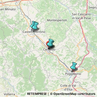 Mappa Via Lenzoni, 50052 Certaldo FI, Italia (5.99417)