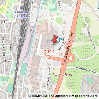 Mappa Via Gino Graziani, 6, 57121 Livorno, Livorno (Toscana)
