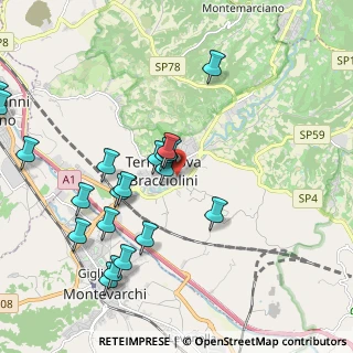 Mappa Via II Giugno., 52028 Terranuova Bracciolini AR, Italia (2.2775)