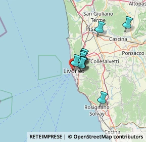 Mappa Scali della Darsena, 57123 Livorno LI, Italia (8.09636)