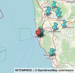 Mappa Scali della Darsena, 57123 Livorno LI, Italia (12.58118)