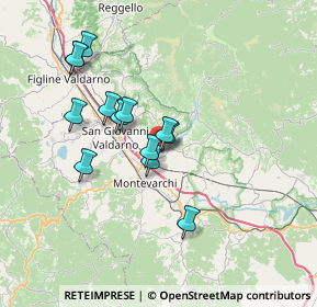 Mappa Via San Tito angolo, 52028 Terranuova Bracciolini AR, Italia (6.39538)