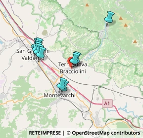 Mappa Via San Tito angolo, 52028 Terranuova Bracciolini AR, Italia (3.50182)