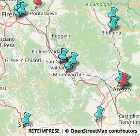 Mappa Via San Tito angolo, 52028 Terranuova Bracciolini AR, Italia (21.1745)