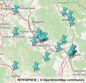Mappa Via San Tito angolo, 52028 Terranuova Bracciolini AR, Italia (17.6745)