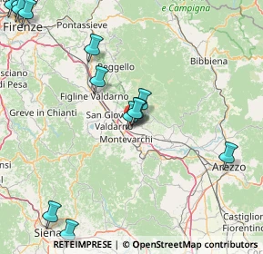 Mappa Via XXII Luglio, 52028 Terranuova Bracciolini AR, Italia (21.43538)