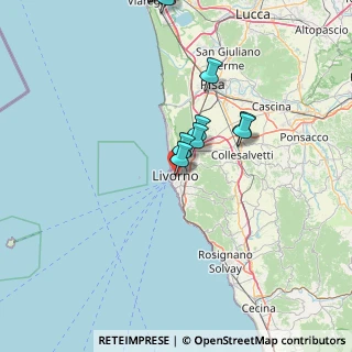 Mappa Via Buontalenti, 57123 Livorno LI, Italia (21.41214)